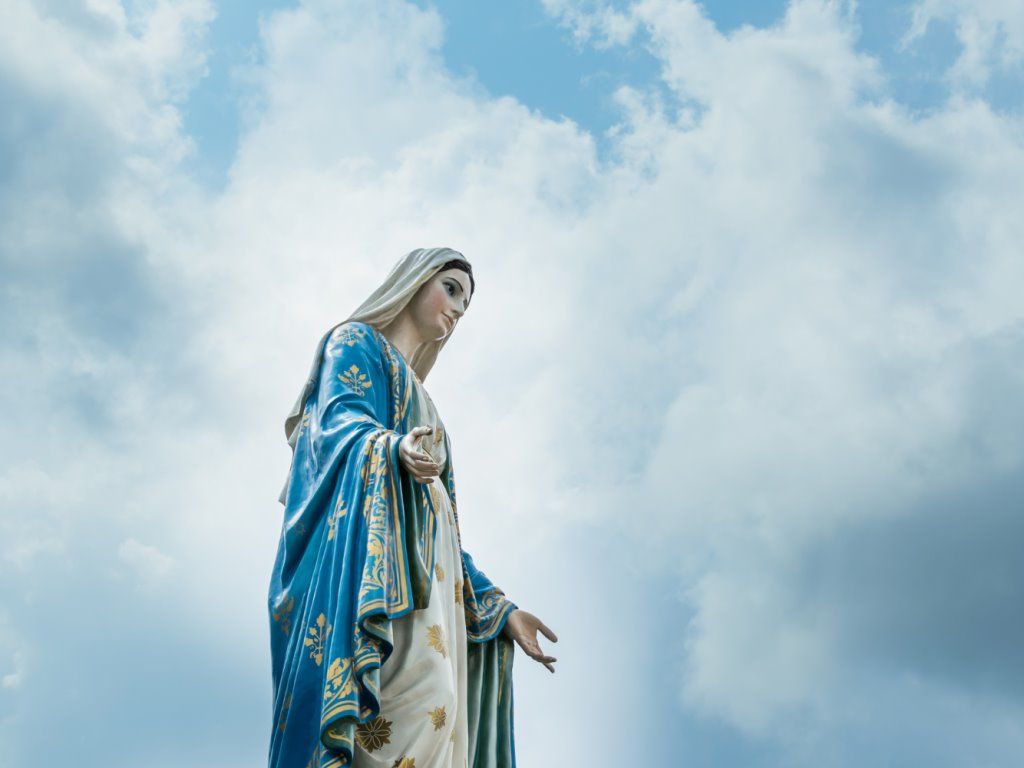 muerte de la virgen maría