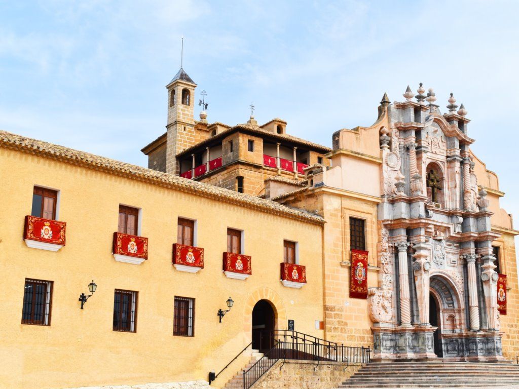 catedral de Caravaca donde está la Cruz de Caravaca Lignum Crucis