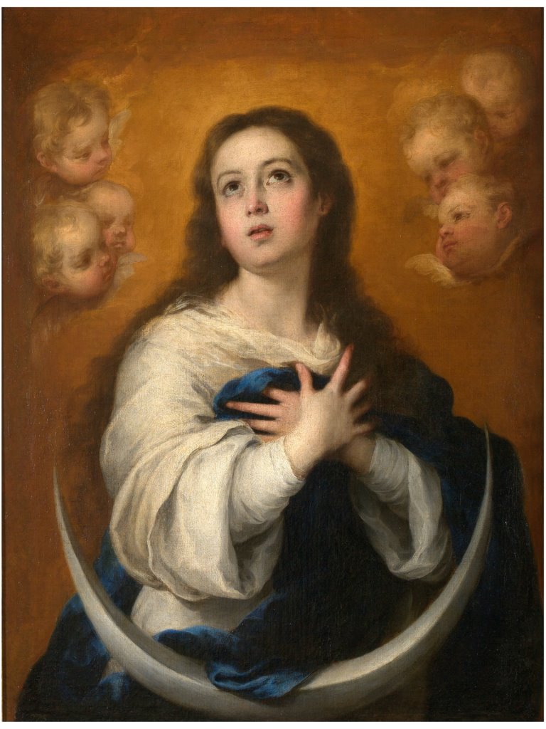 Virgen de Murillo en el Prado