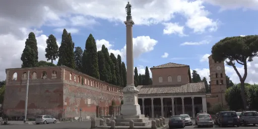 Basílica di San Lorenzo fuori le Mura - basílica construida en Roma