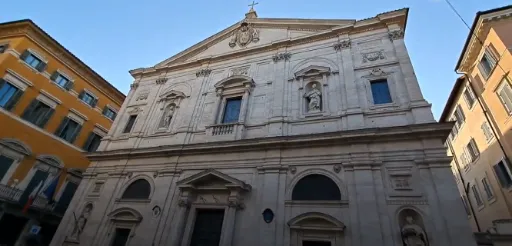 San Luigi dei Francesi - iglesia romana con tres pinturas de Caravaggio a San Mateo