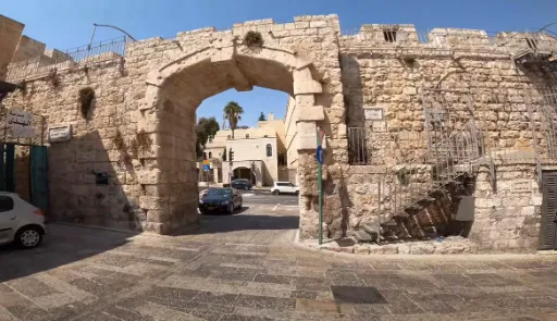 Puerta Nueva en Jerusalem