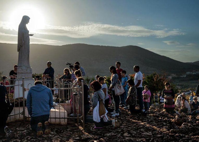 medjugorje virgen monte medjugorje virgen monte